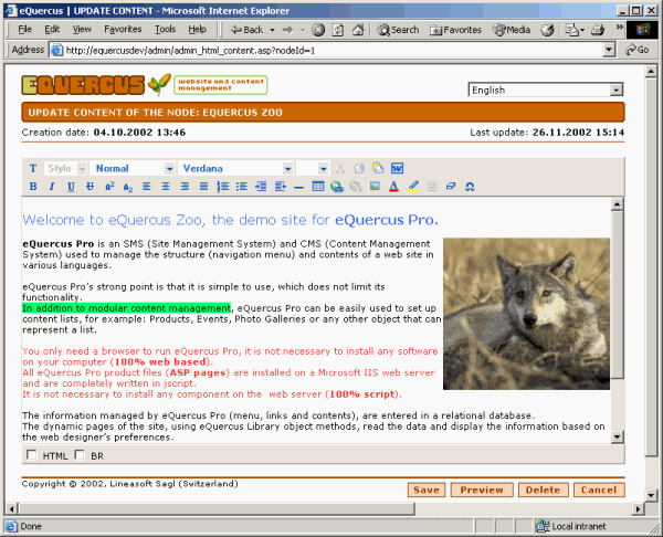 EQuercus Pro Screenshot